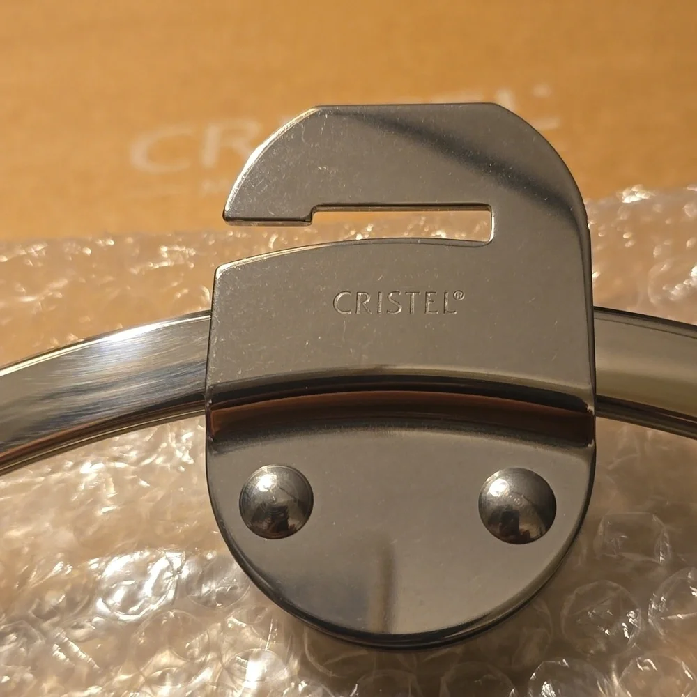 Cristel Stainless Steel Strate Rem Saute 5.5 Qt. + Lid, Retail Price $439.95US